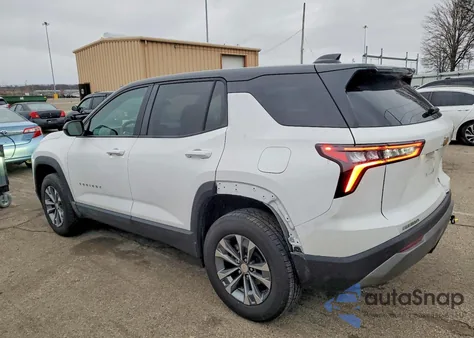2025 Chevrolet Equinox Lt from USA, damaged, VIN 3GNAXHEG6SL249257
